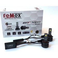 Femex Hyundai Elantra 6 Makyajlı 2018-2020 Kısa Far LED Ampul Gt Nano Pro Hb3 9005