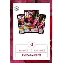 Dermal It's Real Super Gıda Maskesi Pancar 25GR 3'lü Set