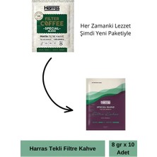 Harras Filtre Kahve Tek Kullanımlık 8gr 10 Lu Paket