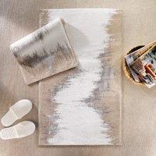 Schafer Home Natural 2 Li Pamuk Floş Banyo Paspası-Bej