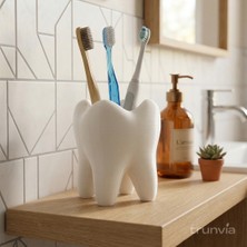 Trunvia Diş Şeklinde Diş Fırçalığı, Diş Fırçası Kutusu