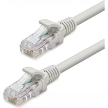 MiraLive Cat5 Ethernet Patch Kablosu 100 Mbps 100 Mhz 35 M - Gri HDX5061