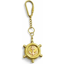 Esranın Dünyası Pirinç Dümen Anahtarlık - Model 1 RSKRG34-ESRDNS