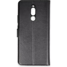 MiraLive Xiaomi Mi 8 Trend S Plus Kapaklı Kılıf - Siyah