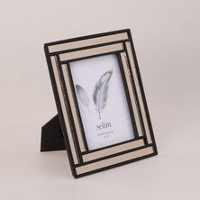 Selim 13X18 Lara Aynalı Çerçeve Siyah