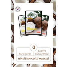 Dermal It's Real Super Gıda Maskesi Hindistan Cevizi 25GR 3'lü Set