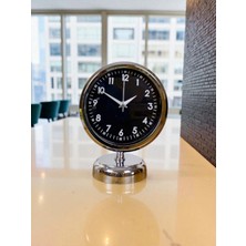 Karahanbey Silver Night 25 x 20 cm Krom Zarif Masa Saati