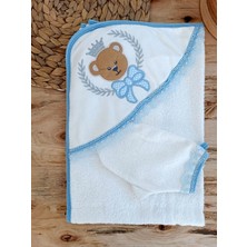 Karahanbey 0-1 Yaş Bear Nakışlı El Keseli 2li Erkek Bebek Havlu Takımı