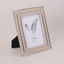 Selim 15X20 Lara Aynalı Çerçeve Gümüş