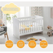 Baby plus Crib2 Sallanabilir ve Sabitlenebilir Beşik 60x120 cm