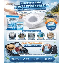 Eco Lounge Hijyenik Tek Kullanımlık Klozet Kapağı Poşeti 50 Adet