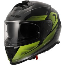 Ls2 Storm 2 Kronos Sarı-Gri Fullface Motosiklet Kaskı