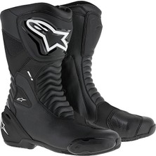 Alpinestars SMX S Siyah Motosiklet Botu Koruma ve Konfor Sunan Nefes Alabilir Yapı