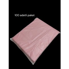 Akaworld Tek Kullanımlık Manikür - Pedikür Havlusu Pembe Renk 30X40CM 100 Adet Li Paket
