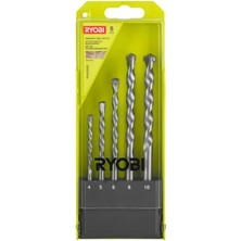 Ryobi RAK05MD Beton Matkap Ucu Seti 4 - 5 - 6 - 8 - 10 mm 5 Parça