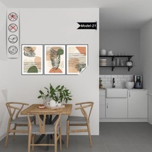 Akıllı Kağıt Statik Tutunma Özellikli Tablo - Poster Modern (Model- 21)