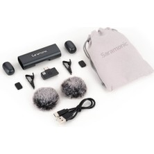 Saramonic Air Se Type-C 2 Kişilik Kablosuz Yaka ve El Mikrofonu