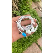 Syrox iPhone 12 Pro Uyumlu Tak Kullan Kablolu Silikonlu Kulaklık  Lightning