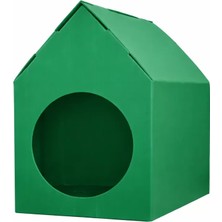 Pp Plastik Kedi Evi – Iç ve Dış Mekan Kedi Yuvası | Yeşil