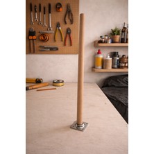 Cangul Ahşap 70 cm  1 Adet Konik Masa Ayak