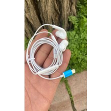 Syrox iPhone 11 Uyumlu Tak Kullan Kablolu Silikonlu Kulaklık  Lightning
