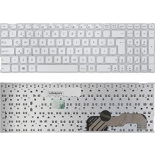 Notespare Asus Uyumlu Vivobook Max F541UJ-GQ117T, F541UJ-GQ615T, F541UJ-GQ616T Klavye Tr Beyaz