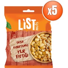 List Nuts Kızarmış Yer Fıstığı 5 x 150 gr
