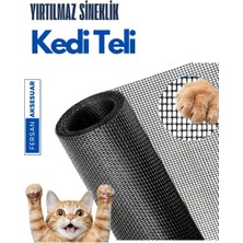 Fersan Aksesuar Yırtılmaz Sineklik Kedi Teli (Pet Tül) (Uzunluk: 100 Cm)