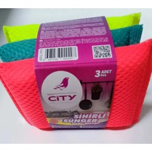 New City Sihirli Fileli Sünger 3lü