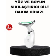 Ems Mikro Akım Yüz ve Boyun Sıkılaştırıcı Cihaz 7000 Vpm Titreşim Isı Terapili - Lisinya