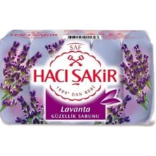 Hacı Şakir Güzellik Sabnu 4x 70 gr Lavanta