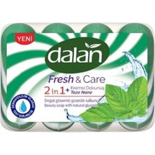 Dalan Doğal Gliserinli Güzellik Sabunu Fresh & Care 2 In 1 Kremsi Dokunuş Taze Nane