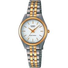 Casio LTP-1129G-7ARDF Kadın Kol Saati Çelik Malzeme ile 3 ATM Suya Dayanıklı Günlük Kullanım İçin