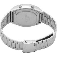 Casio B640WD-1AVDF Kol Saati Erkek Dijital Gri Kasa Çelik Kordon 50 m Suya Dayanıklı
