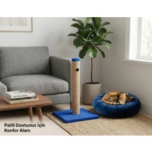 Brt Pet Tırmalama Tahtası, Polar Simit Kedi Yatağı 2 Li Set