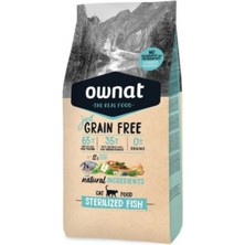 Ownat 1 kg Sterilised Somonlu Kedi Maması