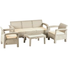 Holiday Amazon Rattan Bahçe Oturma Grubu