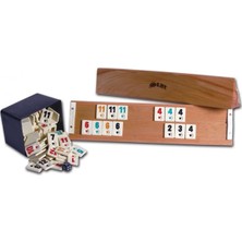 Star Ağaç Okey Takımı Kayın Ağacı Materyal ile Şık Tasarım Oyun Seti