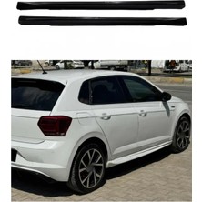 🚗 Volkswagen Polo 2018 Yan Marşpiyel Aero | Dayanıklı Plastik & Sportif Tasarım | Boyasız