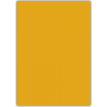 Bafix A-4 Plastik Opak Cilt Kapağı 160 Micron Turuncu 100 Lü (1 Paket 100 Adet) Renkli Kapağı