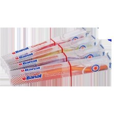 Banat Compact Diş Fırçası Orta Sertlikte 1 Adet Pratik Kullanım İçin Tasarlanmış