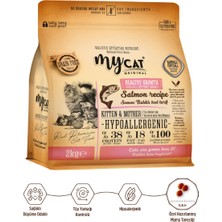 Mycat Somonlu Yavru Kedi Maması 2kg