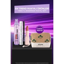 L'Oréal Paris L’oréal Paris & Maybelline & Nyx Makyaj Seti – Maskara, Nemlendirici, Ruj, Eyeliner Içeren Çanta Hediyeli Kadın Güzellik Seti