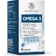 Naturalnest Omega 3 Balık Yağı 1200 mg 60 Kapsül