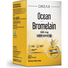 Orzax Ocean Bromelain 60 Kapsül 8697595874233