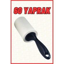 1 Adet 60 Yaprak Tüy Toplama Bant Rulosu Kedi ve Köpek Tüyü Toplayıcı Rulo Elbise Temizleme