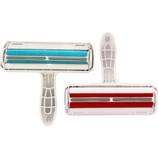 Hazneli 2 Yönlü Kazak Kıyafet Elbise Halı Yatak Kıl Toz Tüy Toplayıcı Gırgır