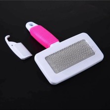 Kedi Köpek Evcil Hayvan Tüy Tarama Fırçası Telli Küçük Boy Fırça Tarak Seti