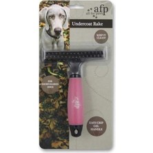 Tüy Altı Masaj ve Temizleyici Tarak Pembe