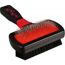 Ince Telli Çift Taraflı Kedi Köpek Tarağı 11 cm x 18 cm